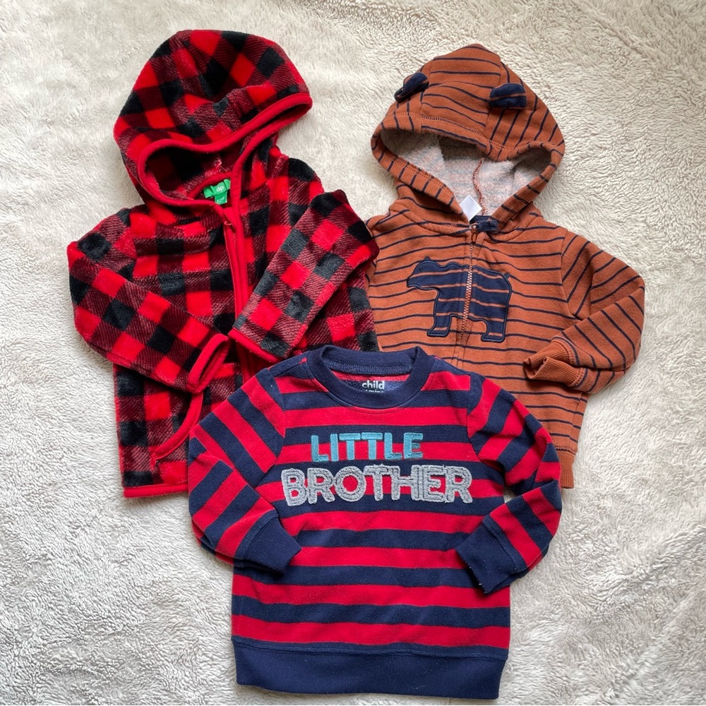 Winter Boys jackets/ Sweaters 12mo